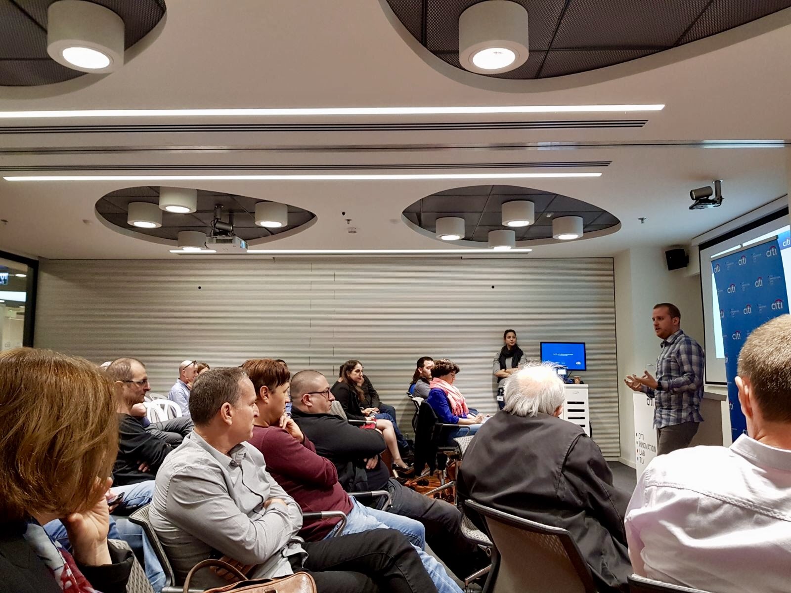 Speaking to a fintech audience about innovation